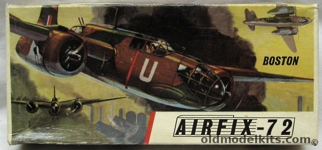 Airfix 1/72 Boston Bomber, 385 plastic model kit